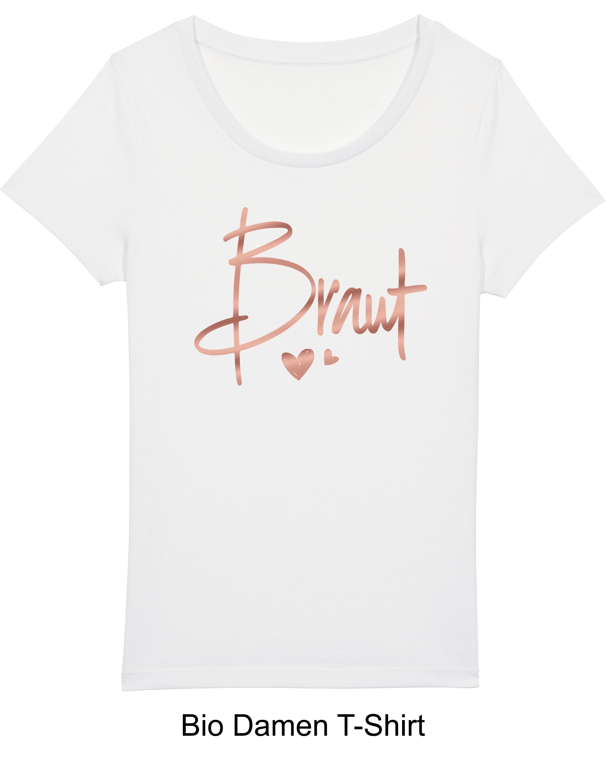Classic Braut T-Shirt weiß ohne Namen