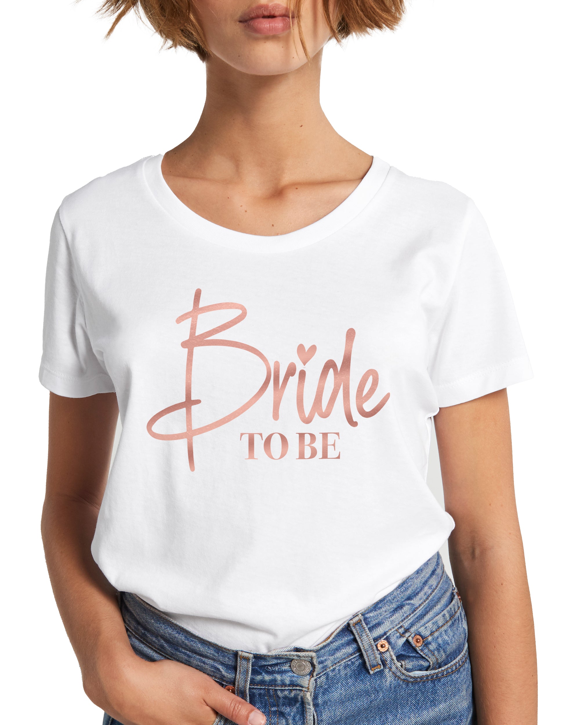 Bride to be T-Shirt weiß